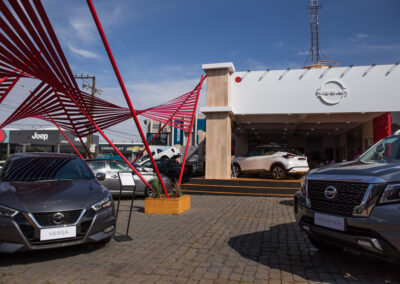Estande Nissan na Expo Londrina